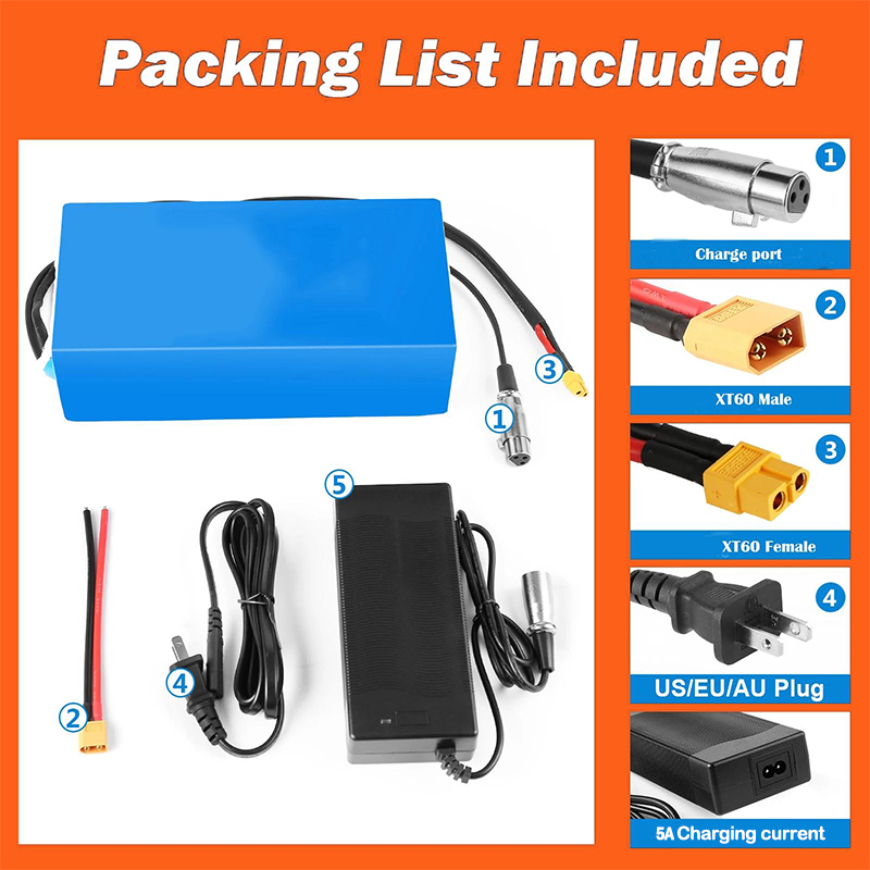 48V 52V Electric Bicycle chamr - 60V 50Ah Electric Scooter Battery ulasan dan harga