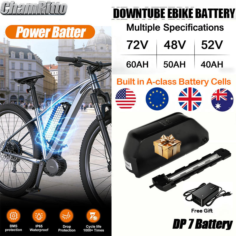 Electric bicycle bike battery  - 72V 50Ah 21700 Lithium Battery ulasan dan harga