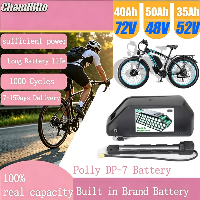 ChampionPolly Ebike 48v50ah Bi - 72V 50Ah 21700 Lithium Battery ulasan dan harga