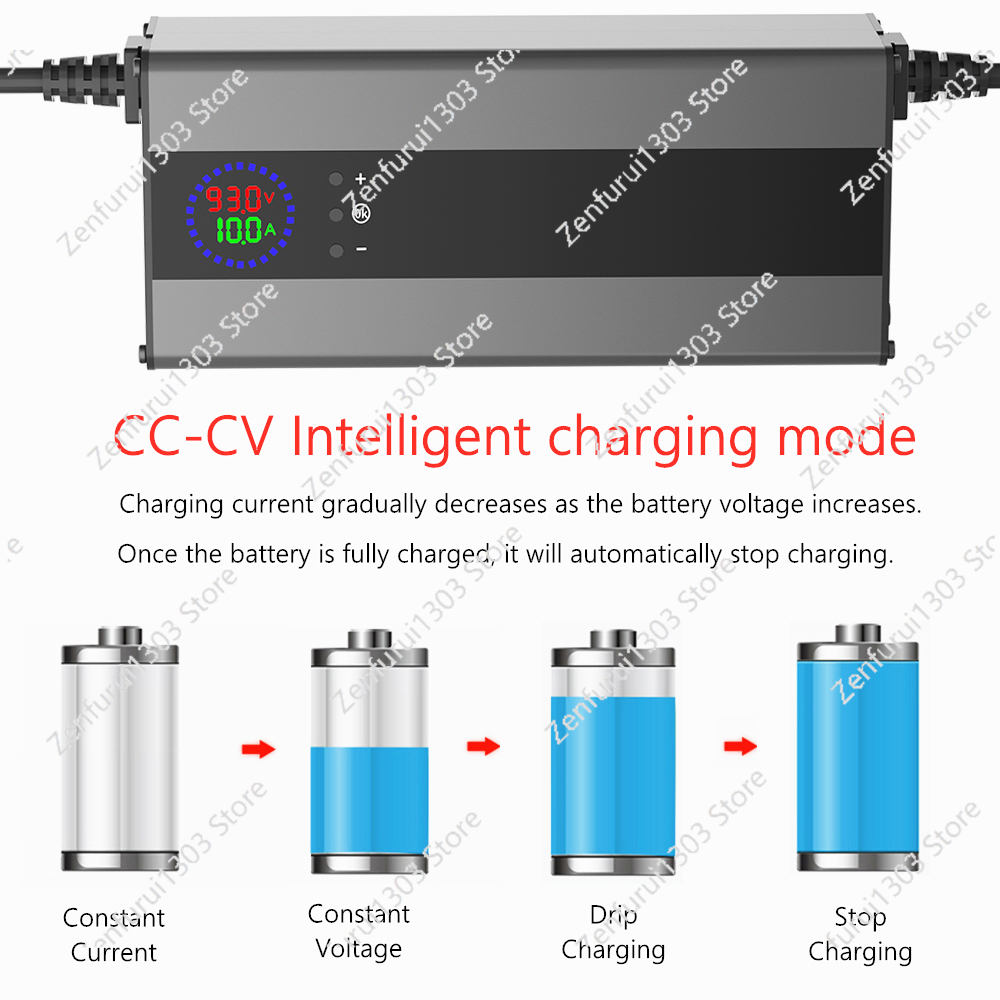 15A Curren Voltage Adjustable  - 72V 15A Fast Charger ulasan dan harga