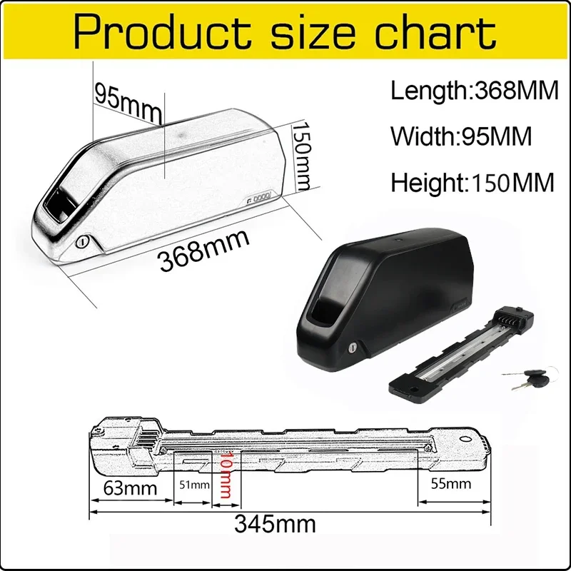 E bike cham-rider 36v 48v 52v  - 72V 50Ah 21700 Lithium Battery ulasan dan harga