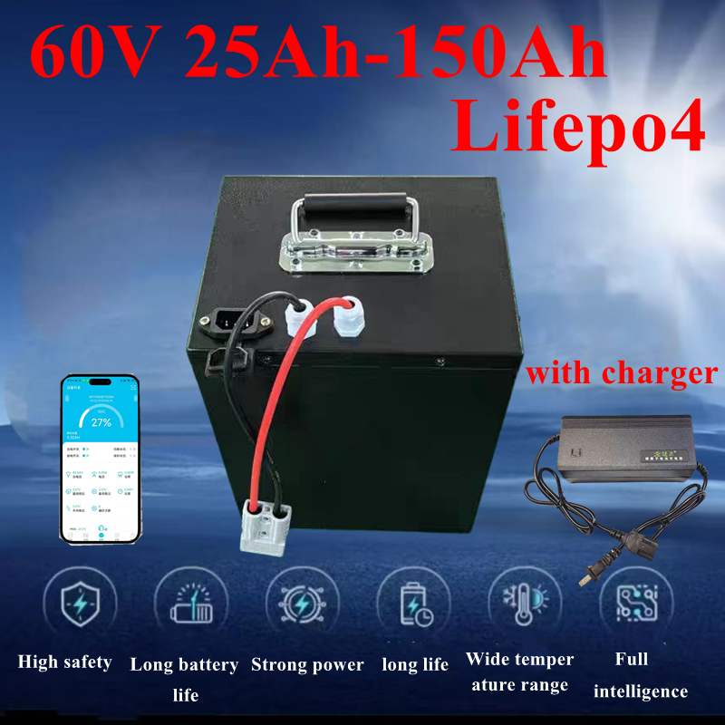 100Ah 60V 60Ah 80Ah 30Ah 60V 4 - 60V 50Ah Electric Scooter Battery ulasan dan harga